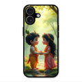 heavenly bond glossy metal case cover for iPhone 17