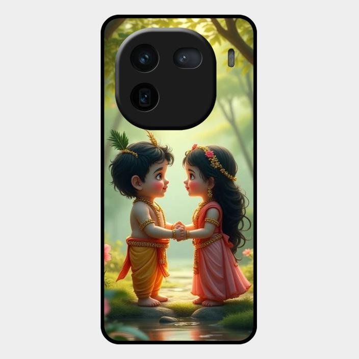 heavenly bond glossy metal case cover for Iqoo 12 5G