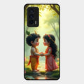 heavenly bond glossy metal case cover for Iqoo 7 5G