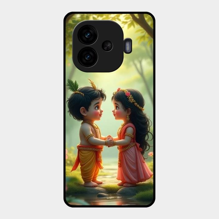heavenly bond glossy metal case cover for Iqoo Neo 10R 5G