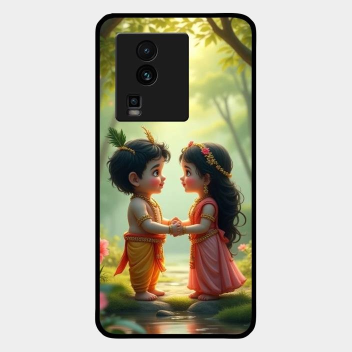 heavenly bond glossy metal case cover for Iqoo Neo 7 5G