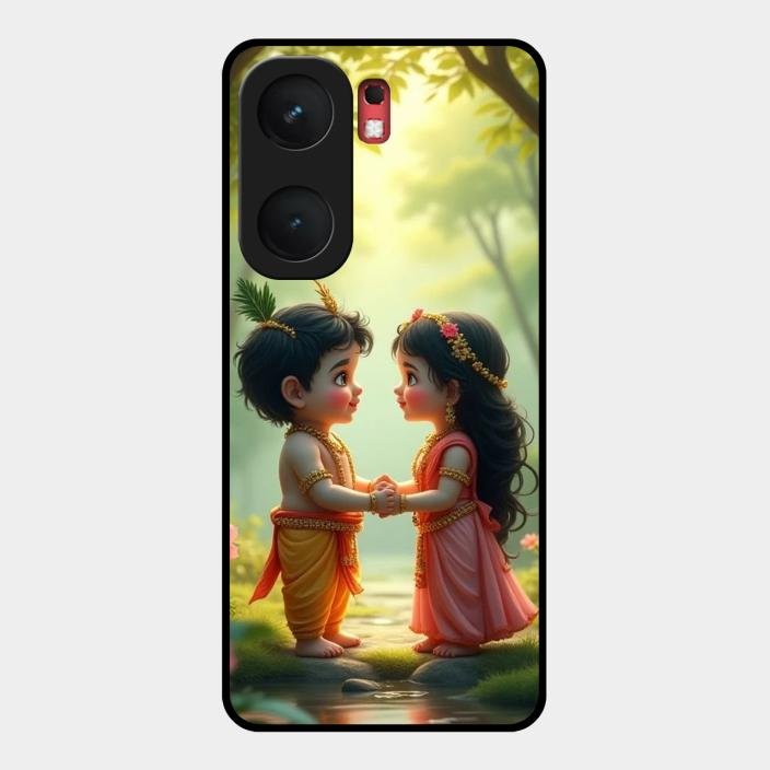 heavenly bond glossy metal case cover for Iqoo Neo 9 Pro 5G