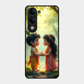heavenly bond glossy metal case cover for Iqoo Z10 Lite