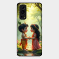 heavenly bond glossy metal case cover for Iqoo Z3 5G