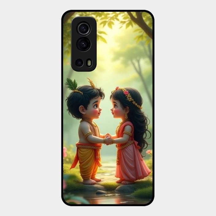 heavenly bond glossy metal case cover for Iqoo Z3 5G