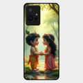 heavenly bond glossy metal case cover for Iqoo Z6 5G