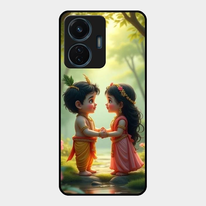 heavenly bond glossy metal case cover for Iqoo Z6 Lite 5G