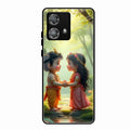 heavenly bond glossy metal case cover for Motorola Edge 40 5G