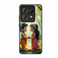 heavenly bond glossy metal case cover for Motorola Edge 50 Pro