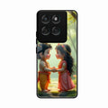 heavenly bond glossy metal case cover for Motorola Edge 60 Pro 5G
