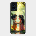 heavenly bond glossy metal case cover for Motorola G45 5G