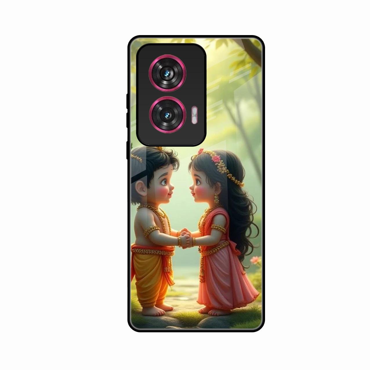heavenly bond glossy metal case cover for Motorola G85 5G