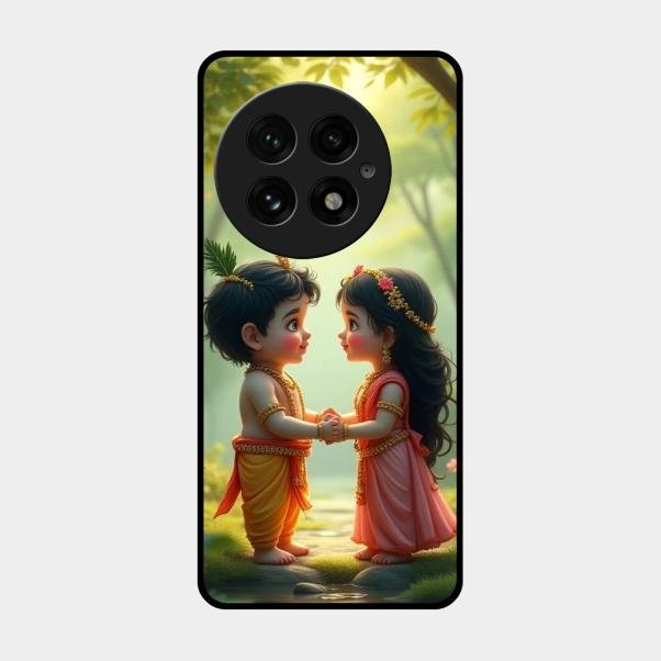 heavenly bond glossy metal case cover for Oneplus 13 5G