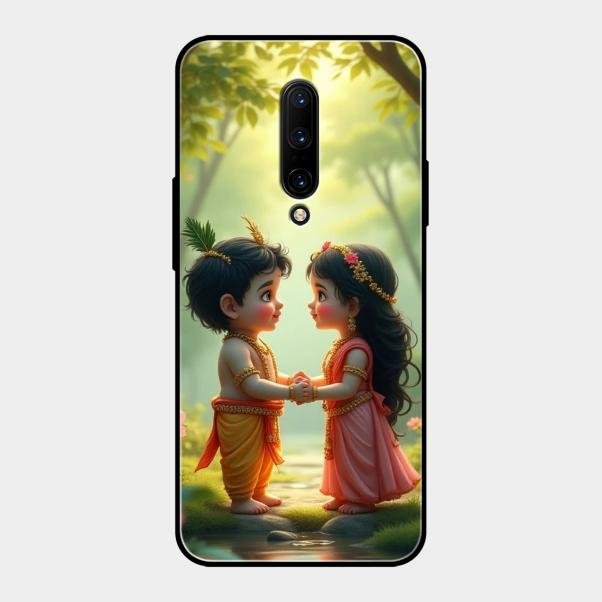 heavenly bond glossy metal case cover for Oneplus 7 Pro