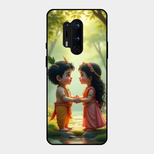 heavenly bond glossy metal case cover for Oneplus 8 Pro
