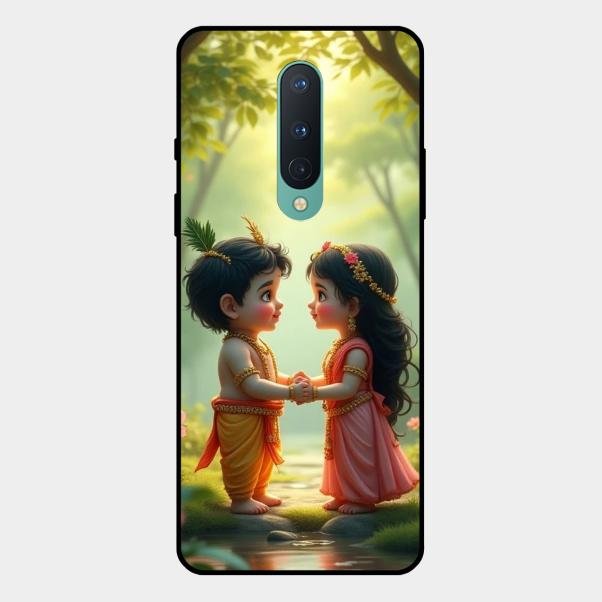 heavenly bond glossy metal case cover for Oneplus 8