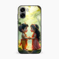 heavenly bond glossy metal case cover for Oppo A6X 5G