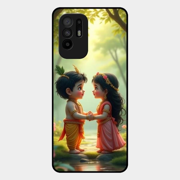 heavenly bond glossy metal case cover for Oppo F19 Pro Plus 5G