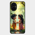 heavenly bond glossy metal case cover for Oppo F21S Pro 5G