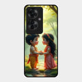 heavenly bond glossy metal case cover for Oppo F25 Pro 5G