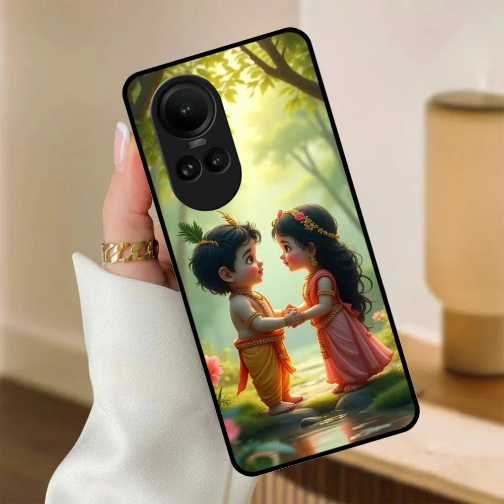 Heavenly Bond Glossy Metal Case Cover For Oppo - ShopOnCliQ