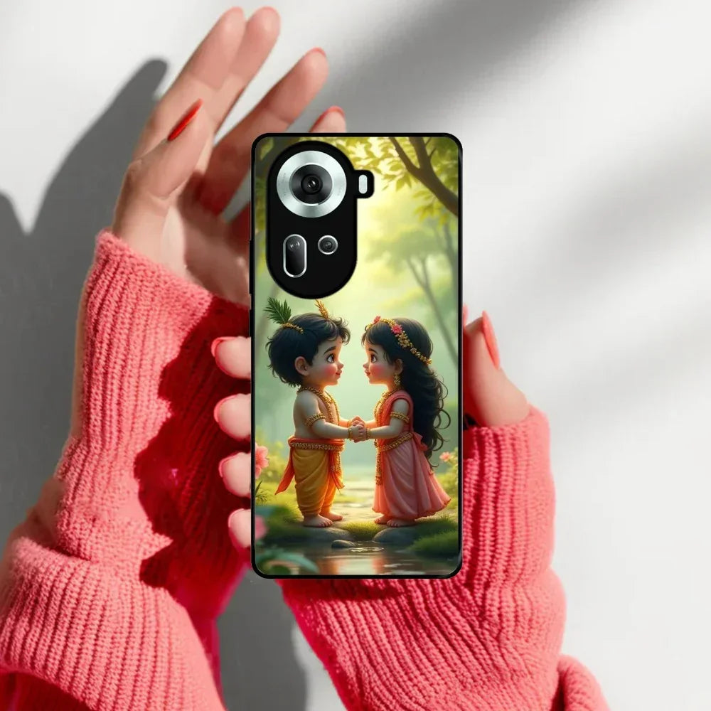 Heavenly Bond Glossy Metal Case Cover For Oppo - ShopOnCliQ