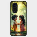 heavenly bond glossy metal case cover for Oppo Reno 8T 5G