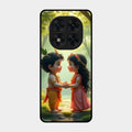 heavenly bond glossy metal case cover for Poco X7 5G