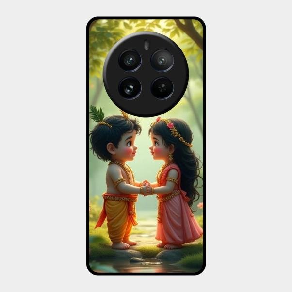 heavenly bond glossy metal case cover for Realme 12 Pro Plus 5G