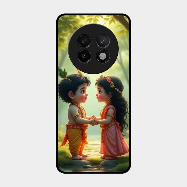 heavenly bond glossy metal case cover for Realme 13 Plus 5G