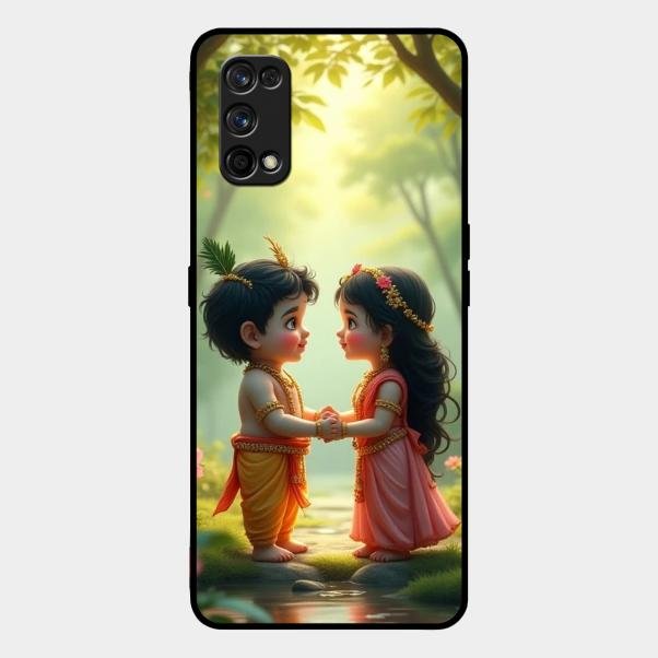heavenly bond glossy metal case cover for Realme 7 Pro