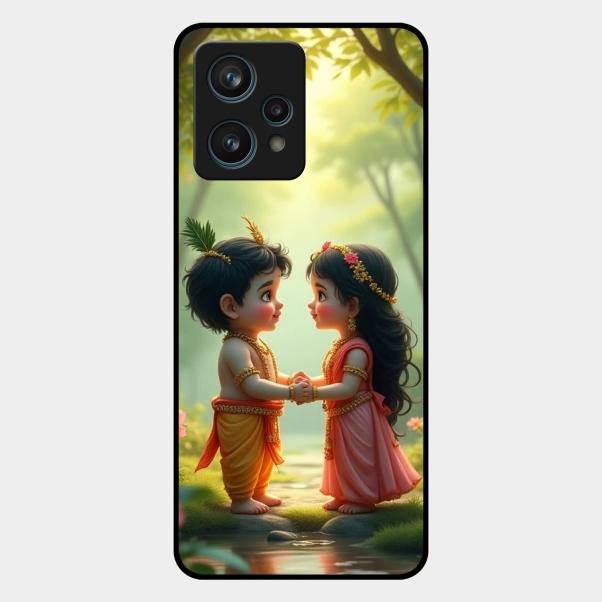 heavenly bond glossy metal case cover for Realme 9 Pro Plus 5G