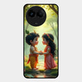 heavenly bond glossy metal case cover for Realme C67 5G