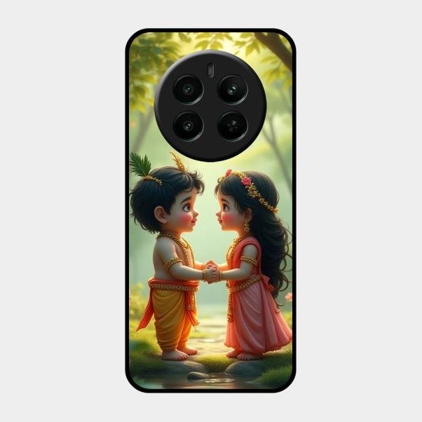 heavenly bond glossy metal case cover for Realme Narzo 70 Pro 5G
