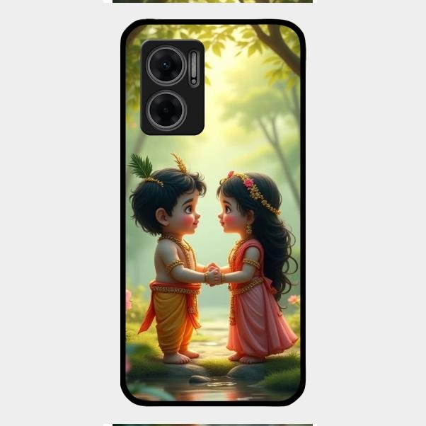 heavenly bond glossy metal case cover for Redmi 11 Prime 5G