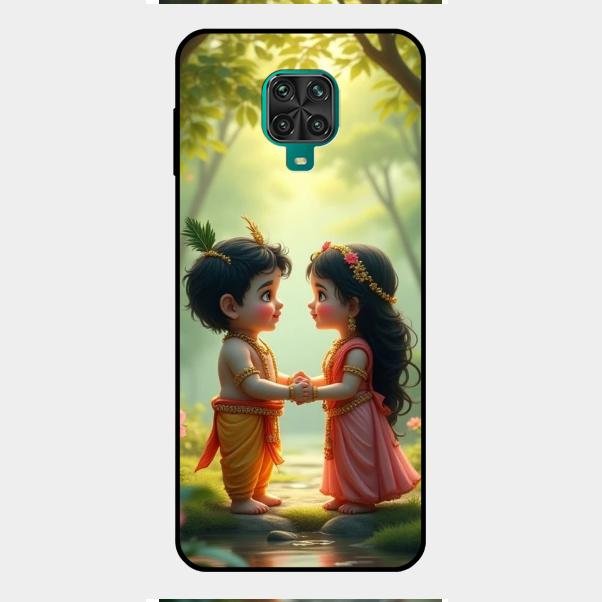 heavenly bond glossy metal case cover for Redmi Note 9 Pro Max