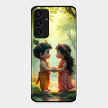 heavenly bond glossy metal case cover for Samsung Galaxy A25 5G