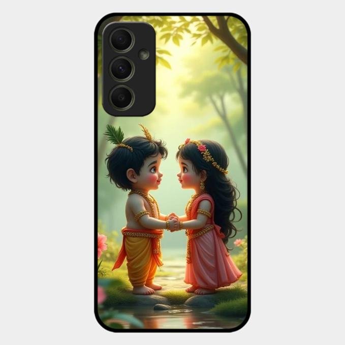 heavenly bond glossy metal case cover for Samsung Galaxy A34 5G