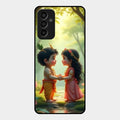 heavenly bond glossy metal case cover for Samsung Galaxy F13