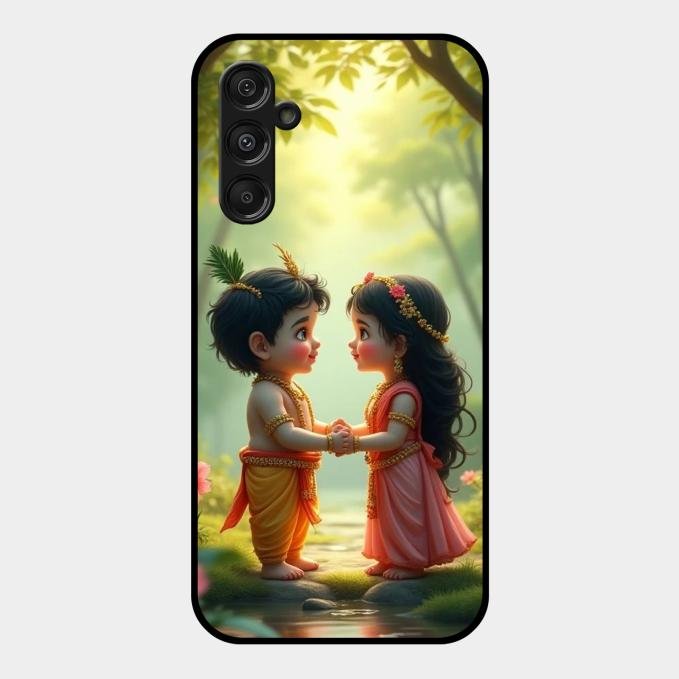 heavenly bond glossy metal case cover for Samsung Galaxy F34 5G