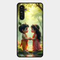 heavenly bond glossy metal case cover for Samsung Galaxy F54 5G