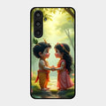 heavenly bond glossy metal case cover for Samsung Galaxy M35 5G