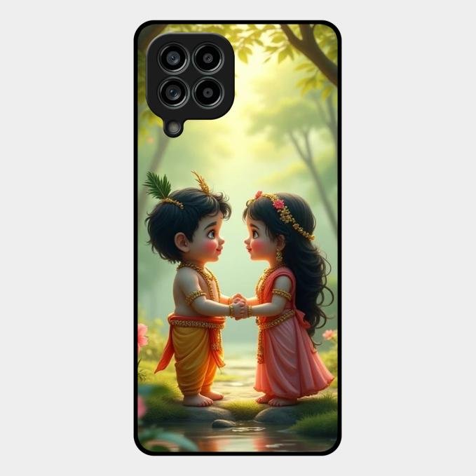 heavenly bond glossy metal case cover for Samsung Galaxy M53 5G