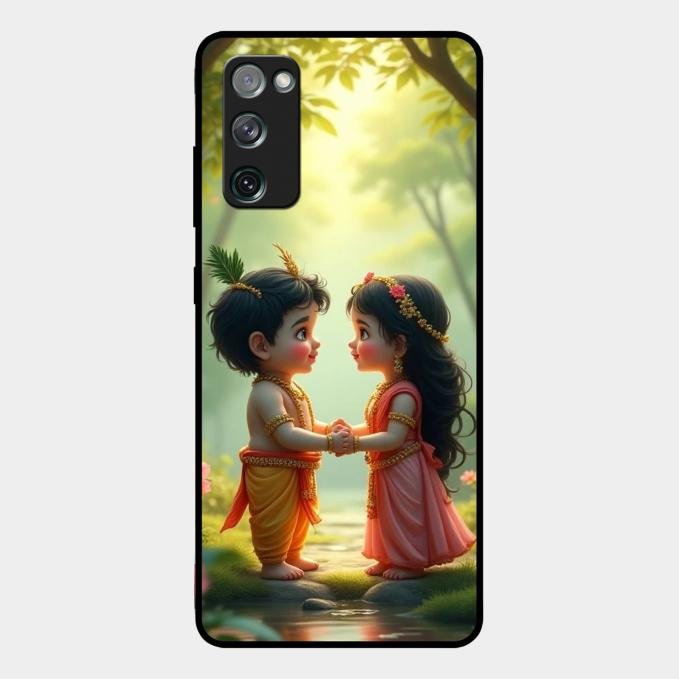 heavenly bond glossy metal case cover for Samsung Galaxy S20 Fe 5G