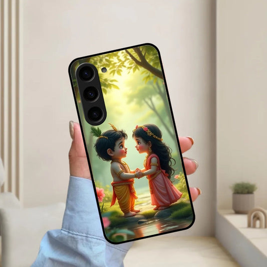 Heavenly Bond Glossy Metal Case Cover For Samsung