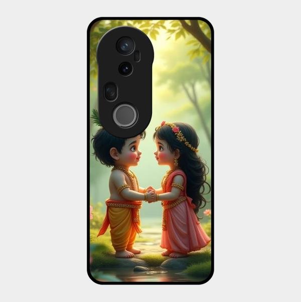 heavenly bond glossy metal case cover for Vivo T4 Ultra 5G