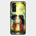 heavenly bond glossy metal case cover for Vivo V20 Se