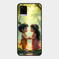 heavenly bond glossy metal case cover for Vivo V20