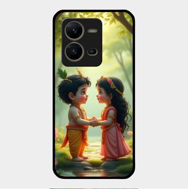 heavenly bond glossy metal case cover for Vivo V25 5G