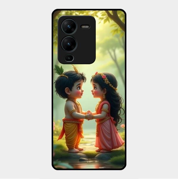 heavenly bond glossy metal case cover for Vivo V25 Pro 5G